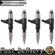 4PCS 095000-6320 Common Rail Injector for John Deere 4045T 6068T PowerTech