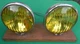 NOS Pair Deluxe Unity Ford Script Fog Lights