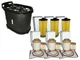 1 AF5535 AIR FILTER, 3 OIL & 3 FUEL FILTERS FOR FORD - REPLACES FA1746 FD4604