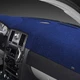 For Mercury Topaz 1988-1994 Dash Designs Plush Velour Dark Blue Dash Cover