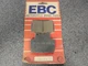 NOS EBC Brake Pads Fits: Yamaha 87 SRX250 86 SRX600 86 87 FZ600 FA104