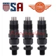 16032-53902 16032-53000 3*Fuel Injector For Kubota D1105 D1105T D1005 D905 V1205