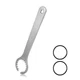 Durable 1x Fuel Filter Cup Wrench & 2x Rings for Yamaha F150-F350 2006+