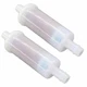 1/4" In Line Gas Fuel Filter for Mercury Outboard 816296Q2 Sierra 18-7830 2Pcs