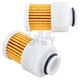 2x Fuel Filter For 75-115HP Yamaha 68V-24563-00-00 Mercury 881540 Sierra 18-7979