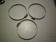 VOLVO PENTA  QUANTITY THREE OF #853013  HOSE CLAMPS, FREE FREIGHT