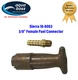 18-8083 Sierra Mercury 3/8&rdquo; Female Fuel Connector