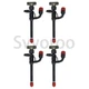 4&times; RE36935 RE36936 Fuel Injector For John Deere 6200 6300 6600 7400 5220 5205