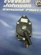 JOHNSON EVINRUDE FUEL PUMP 438556 BLOCK PULSE THRU BASE 2 NIPPLES OEM FACTORY