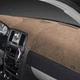 For Mercury Topaz 1988-1994 Dash Designs Brushed Suede Taupe Dash Cover