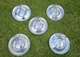 Set of 5 1954 Mercury 15" Hubcaps Wheel Covers Monterey Custom Deluxe Special 4