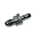 484104-BL Fragola -4 AN Male To 1/4" Hose Barb Straight Fitting Push Lock Black