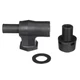 Attwood Mari 1670-3 Vent-Fuel (P-Trap) Black