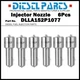 6x Fuel Injector Nozzle DLLA152P1077 for Volvo Penta 3829644 TAD1242GE TAD1240VE