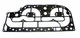 Mercury / Mariner 100-125 Hp Exhaust Gasket 521-25, 27-13958-1, 27-13461A99 Mercury / Mariner 100-125 Hp Exhaust Gasket 521-25, 27-13958-1, 27-13461A99
