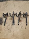 4X Fuel Injector RE36936 For John Deere 4039D 4039T 4045D 4045H 4045T 6059  USED