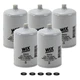 Wix 33472 Fuel Water Separator Filter (Spin-On) (Heavy Duty) (5 Pieces)