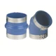 Trident Marine 270V8000-S/S 8" Blue Silicone Wet Exhaust Hump