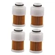 4 pack 68V-24563-00-00 Fuel Filter Fit for Yamaha 50HP 60HP 75HP 90HP 115HP 