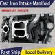 4BBL 8 BOLT CAST IRON INTAKE MANIFOLD FITS MERCRUISER 8M0061387/VOLVO PENTA
