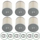 Fuel Filter Pack FS19915 for Detroit Diesel X15 ISX15 6PCS with Separator
