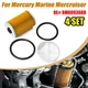 3 Cool 4X Fuel Filter Kit for Mercury MerCruiser 35-8M0093688 and 8M0204703