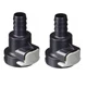2Pcs Attwood Universal Sprayless Marine Fuel Connector Female 1/4" NPT 8838HF6