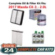 2017 Mazda CX-3 2.0L Complete Cabin, Air & Oil Filter Kit (0W-20)