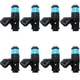8x Fuel Injectors 842915T01 For Mercury 350HP SCI verado Mercruiser Sterndrive