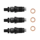 3X Engine Fuel Injector Kit for Kubota D1105T 16032-53000 Replacement