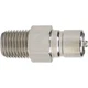 Moeller 033492-10 1/4" NPT/Male Brass Fuel Tank Connector