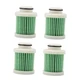 6D8-WS24A-00-00 Fuel Filter Element for Yamaha 4 Stroke Outboard Engine - 4 Pcs