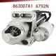 863007A1 6792N Starter For 1996-2007 Mercruiser & Volvo Penta V6 V8 Engines