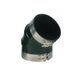 TRIDENT HOSE606-TRL845SS TRI RUBBER 45D ELBOW/CLAMPS 8