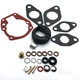 Carburetor Kit w/ Float For Johnson Evinrude 5 5.5 6 7.5 10 15 18 hp Engine