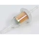 Moeller Disposable 10 Micron In-Line Fuel Filter, 5/16"