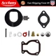 For Johnson Evinrude 15 HP 9.9 HP Carburetor Carb Kit w/Float 398453 1974-1988