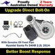Upgrade Billet Turbo Charger+Oil Feed Pipe For Hyundai Santa Fe D4HB 2.2L 2014-