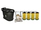 6.0L TURBO DIESEL AIR FILTER, 4 OIL AND FUEL FILTER KIT - REPLACES FA1746 FD4604