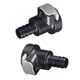 2X Attwood 8838HF6 Universal Sprayless Connector&mdash;Hose Female, 5/16-In. to 3/8-In
