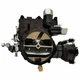 Black MARINE CARBURETOR FOR Mercruiser 2 Barrel 3.0L 4 CYL with A Long Linkage