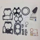 ROCHESTER 2 BARREL 2GC 2GV 2GE MARINE CARBURETOR KIT OMC# 383615, 982384 W FLOAT
