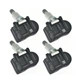 4pcs Tire Pressure Monitor Sensor TPMS For Land Rover LR4 Peugeot FW93-1A159-AB