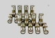 82-04 FITS CHEVY GMC HUMMER  6.2  6.5 DIESEL 16V NEW  ROLLER LIFTERS 16 EACH