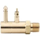 Brass 1/4" NPTx5/16" FNPT Fuel Line Fitting for Johnson/Evinrude/OMC Engines