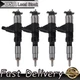 4PCS RE530361 095000-6320 Common Rail Injector for John Deere 4045 6068 Engine
