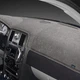 For Mercury Topaz 88-94 Dash Designs Dash-Topper Brushed Suede Gray Dash Cover