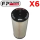 6 x 2020V30 Genuine 30 Micron Racor Fuel Filter - 2020-PM, 2020N-30, P552024