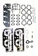 WSM Mercury 65-125 HP L4 Power Head Gasket Kit 500-208 27-13461A99 WSM Mercury 65-125 HP L4 Power Head Gasket Kit 500-208 27-13461A99