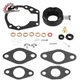 Carburetor Kit & FLOAT for Johnson Evinrude 1.5 2 3 4 5 5.5 6 HP 439071 18-7043